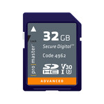 Promaster PRO Advanced 32GB SDHC V30 4962