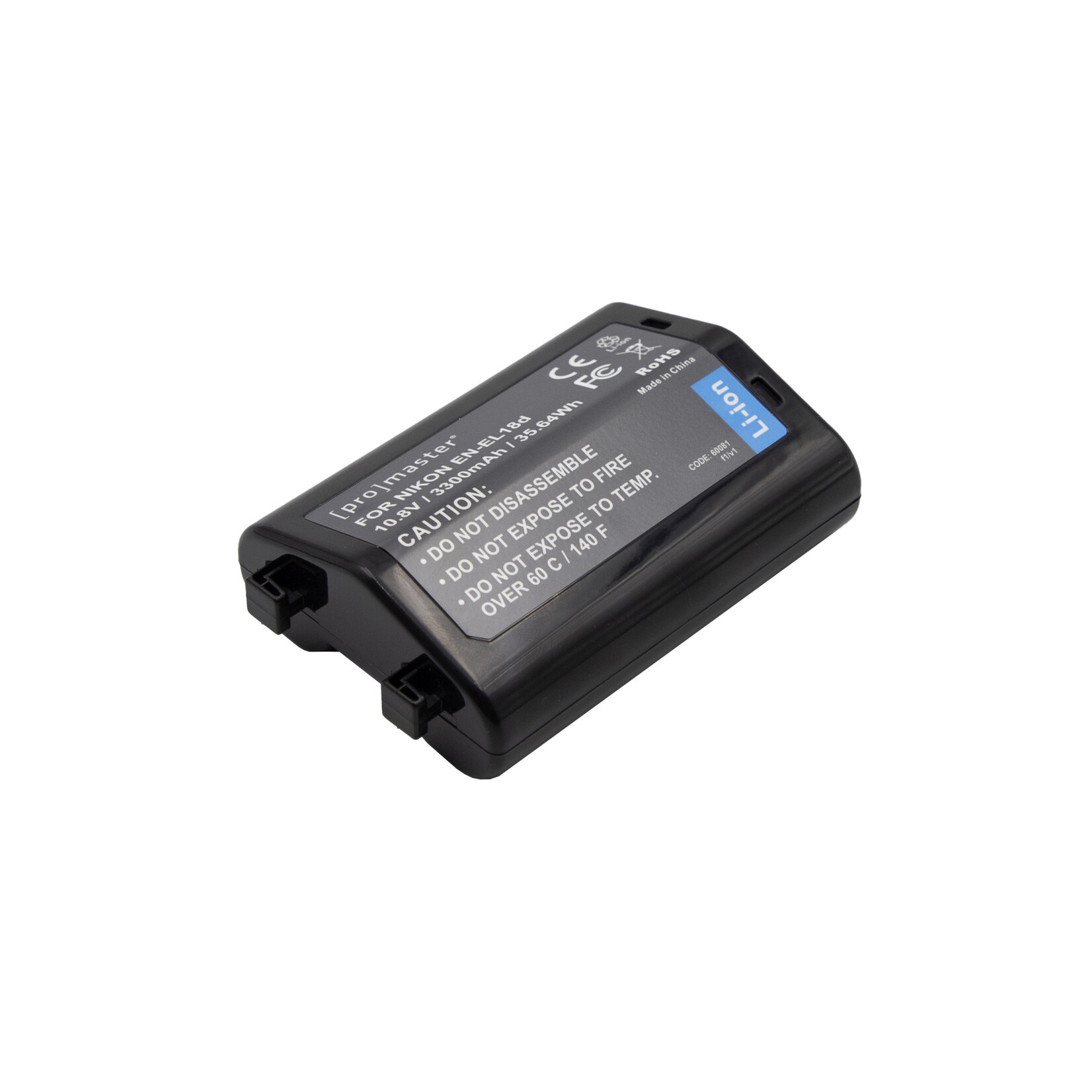 Promaster PRO EN-EL18d Battery f/Nikon 60081