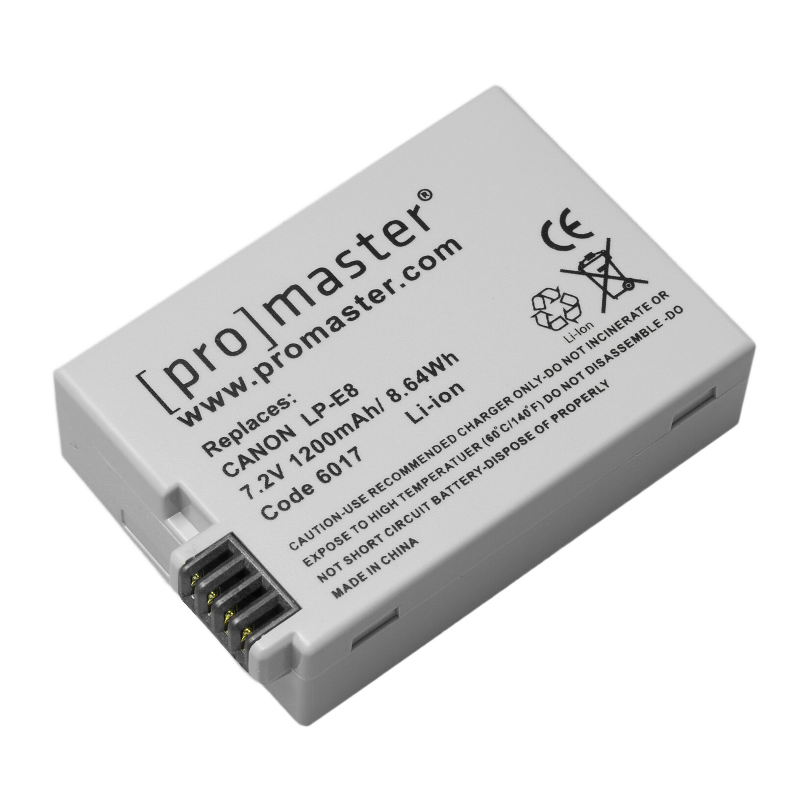 Promaster PRO LP-E8 Battery f/Canon 6017