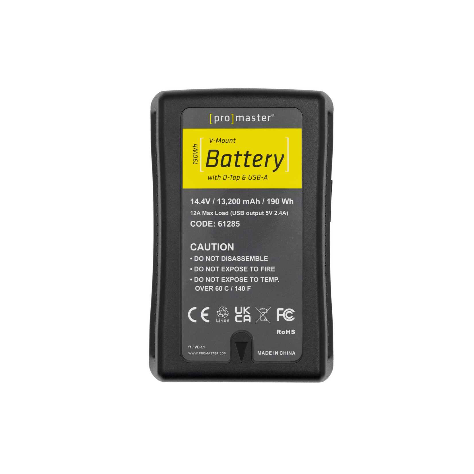 Promaster PRO 190Wh V-Mou T Battery Kit with D-Tap & USB-A