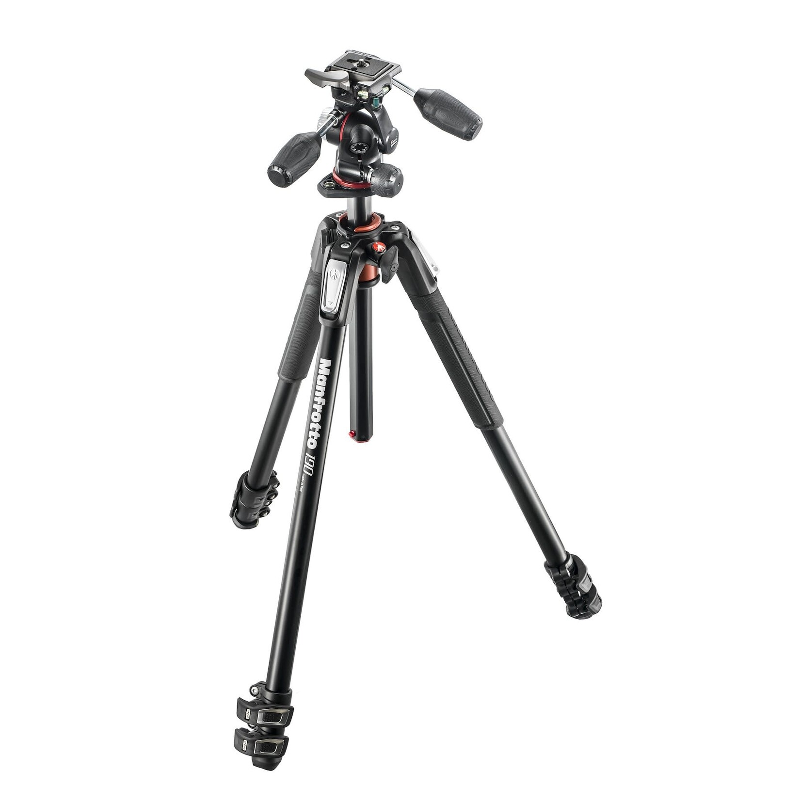 Manfrotto Manfrotto MK190XPRO3-3W 190 Aluminum 3 Sect Tripod