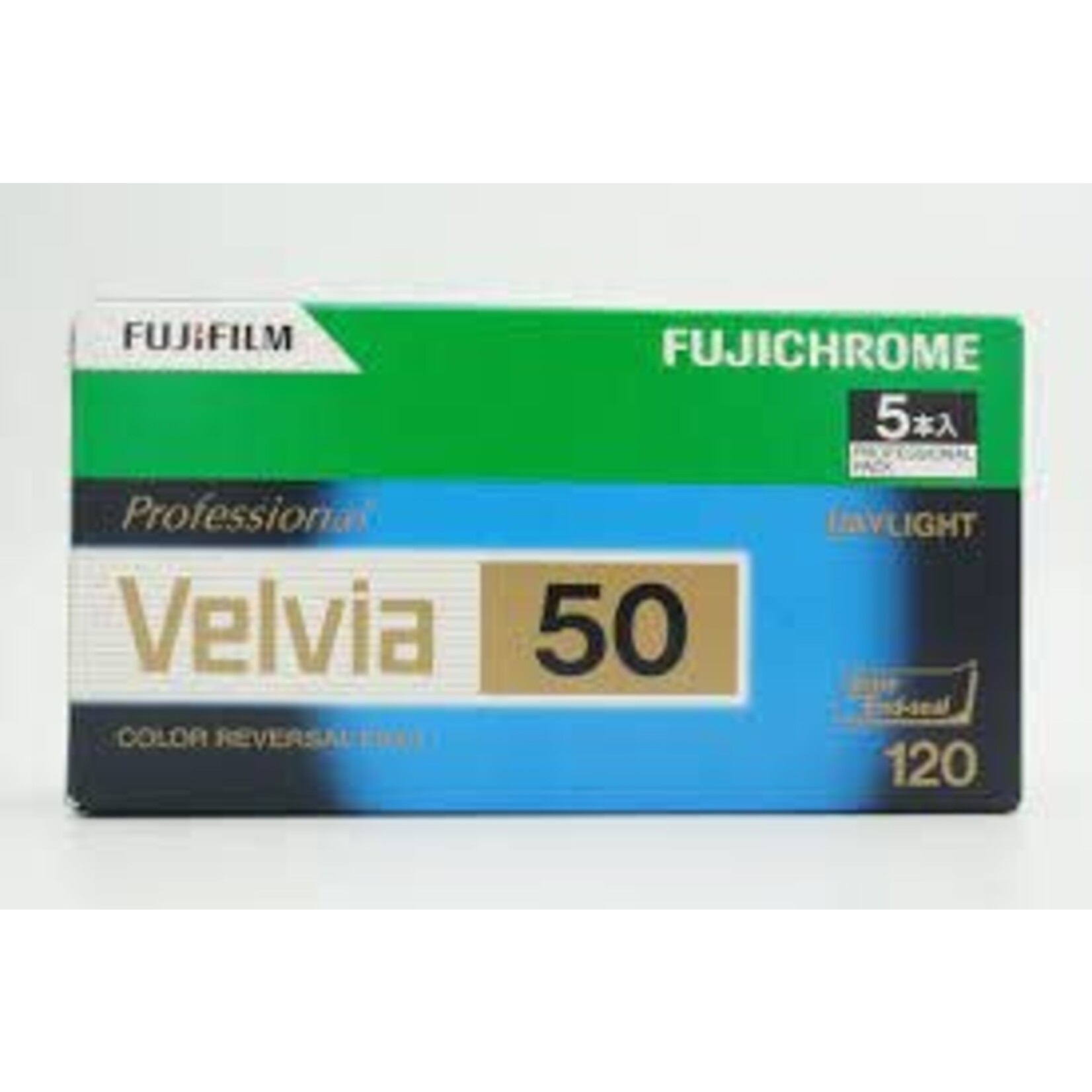 Fujifilm Fujichrome Velvia Profl RVP 120/50 Daylight Color Reversal