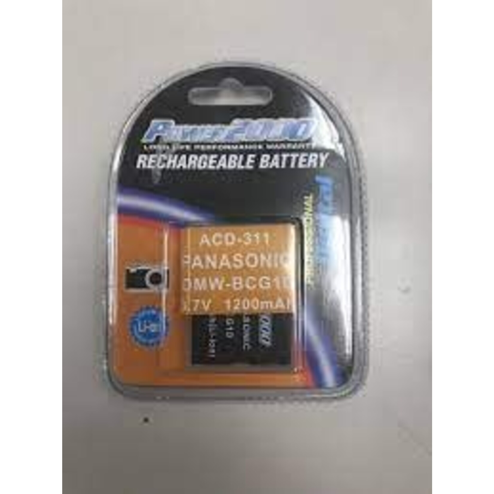 Power2000 Power2000 ACD-311 Battery f/Panasonic DMW-BCG10PP