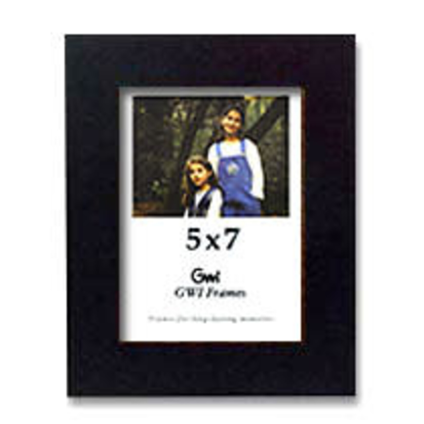 GWI Frame 8x12 Square Corner Black