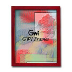 GWI Frame 6x8 Square Corner Rosewood