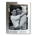 GWI Frame 8x10 Brush Silver Two-Tone