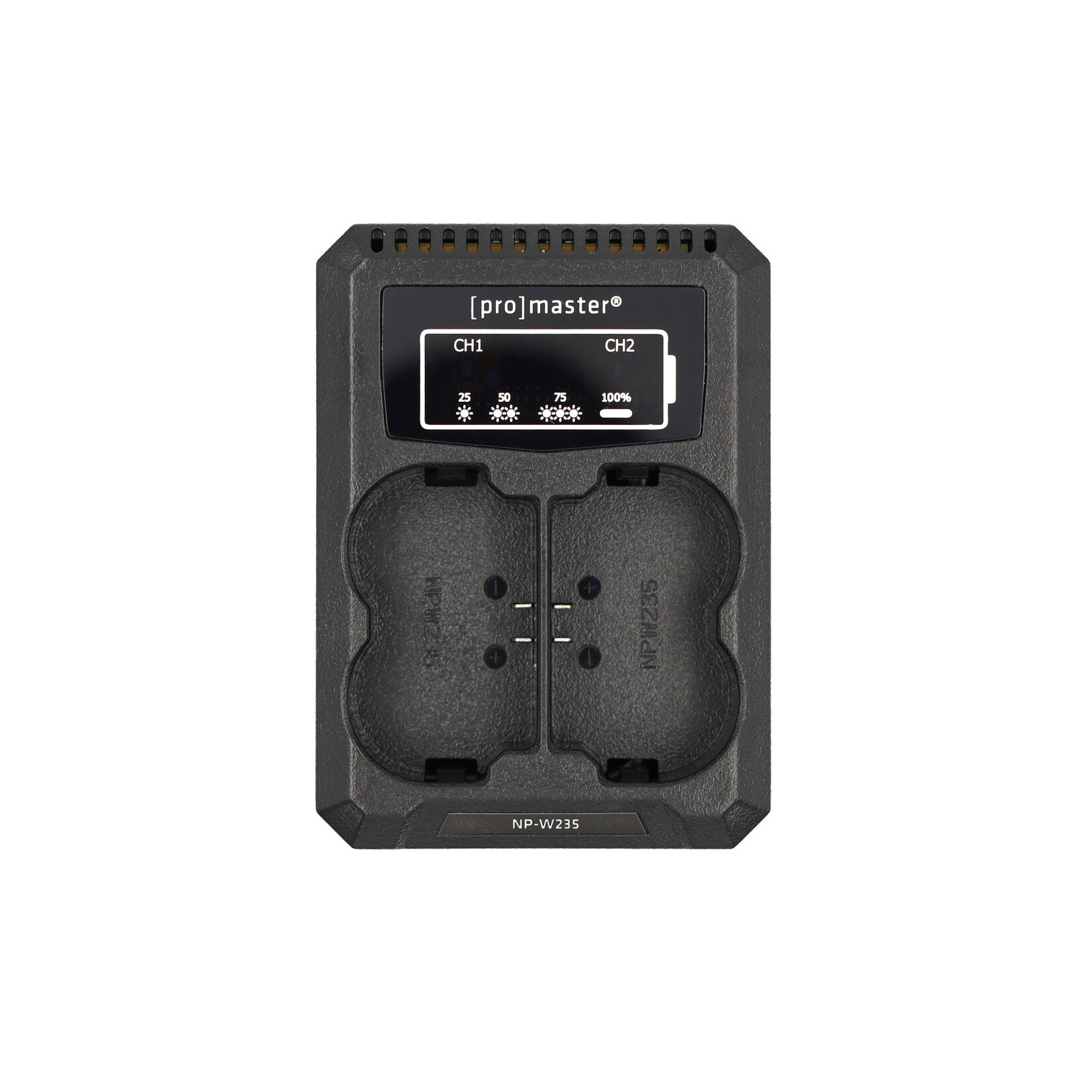 Promaster PRO Dually Charger - USB f/Fuji NP-W235 9040