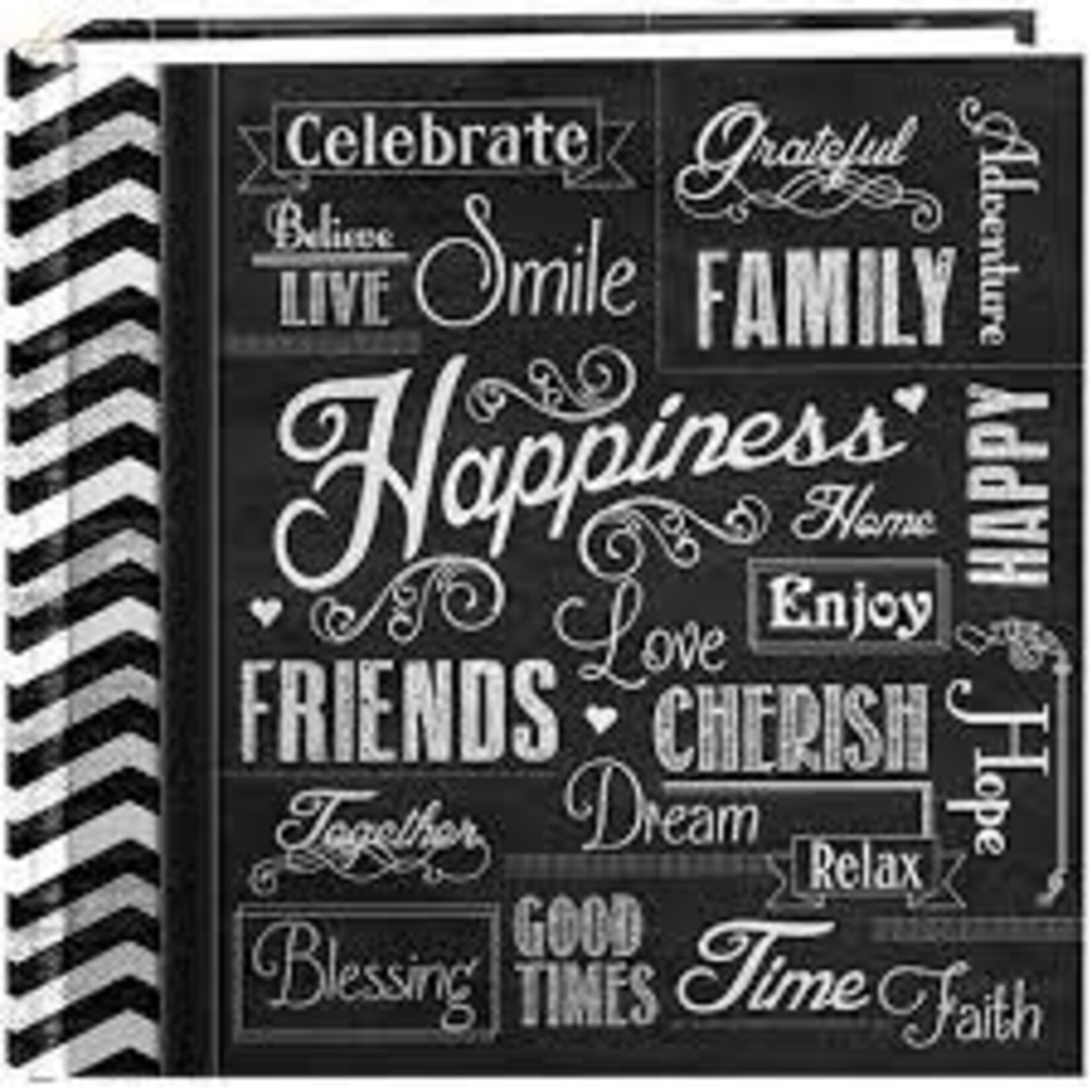 Pioneer Album Chalkboard Print Black - 4x6/200 EV246CHLK
