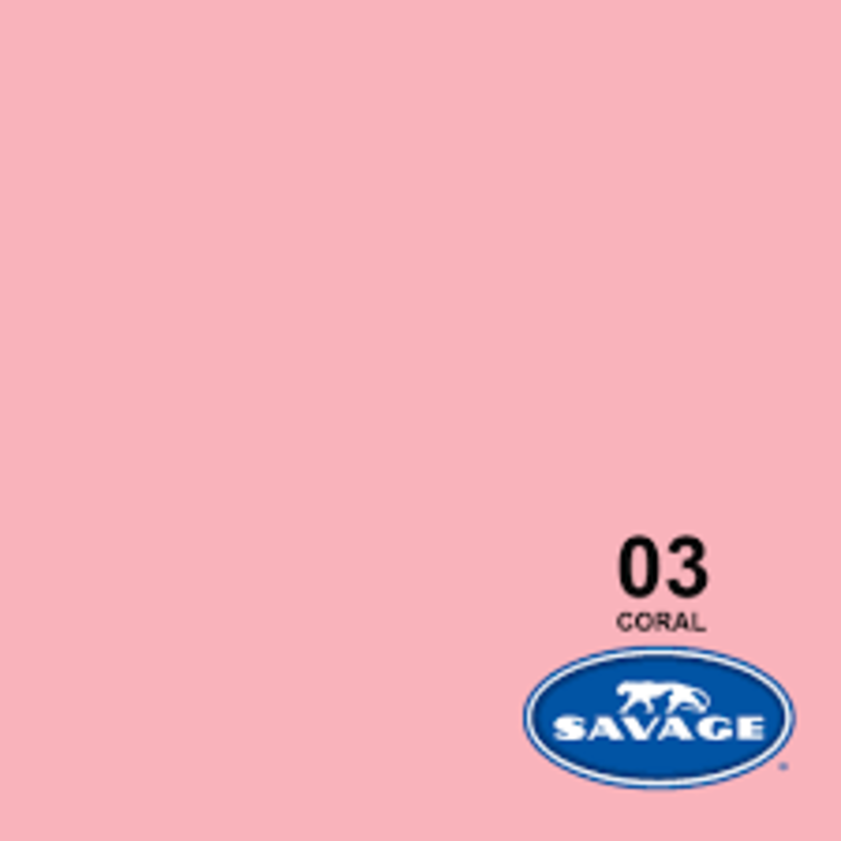 Savage 53in x 36ft Coral Savage Background Paper SA031253