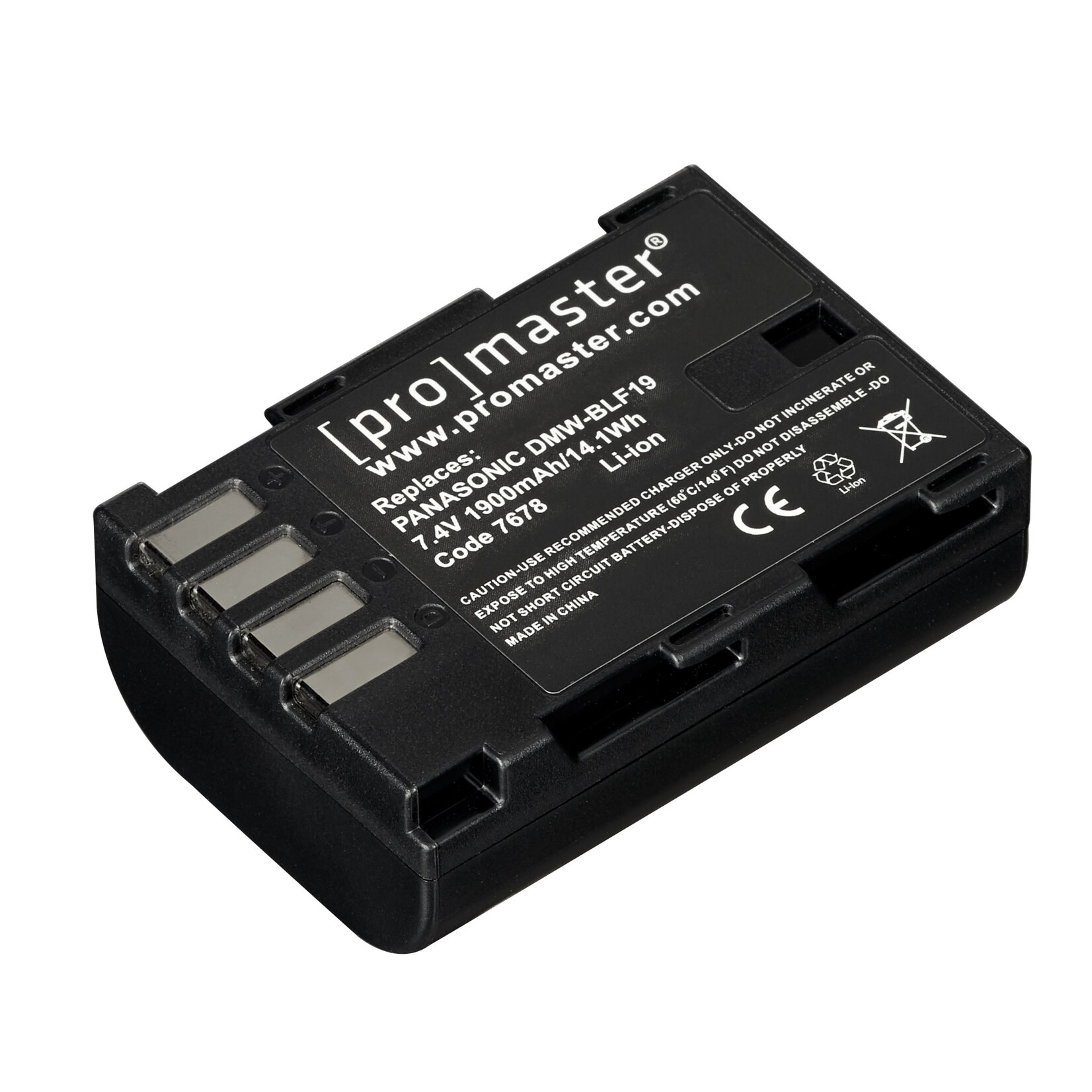 Promaster PRO DMW-BLF19 Battery f/Panasonic 7678