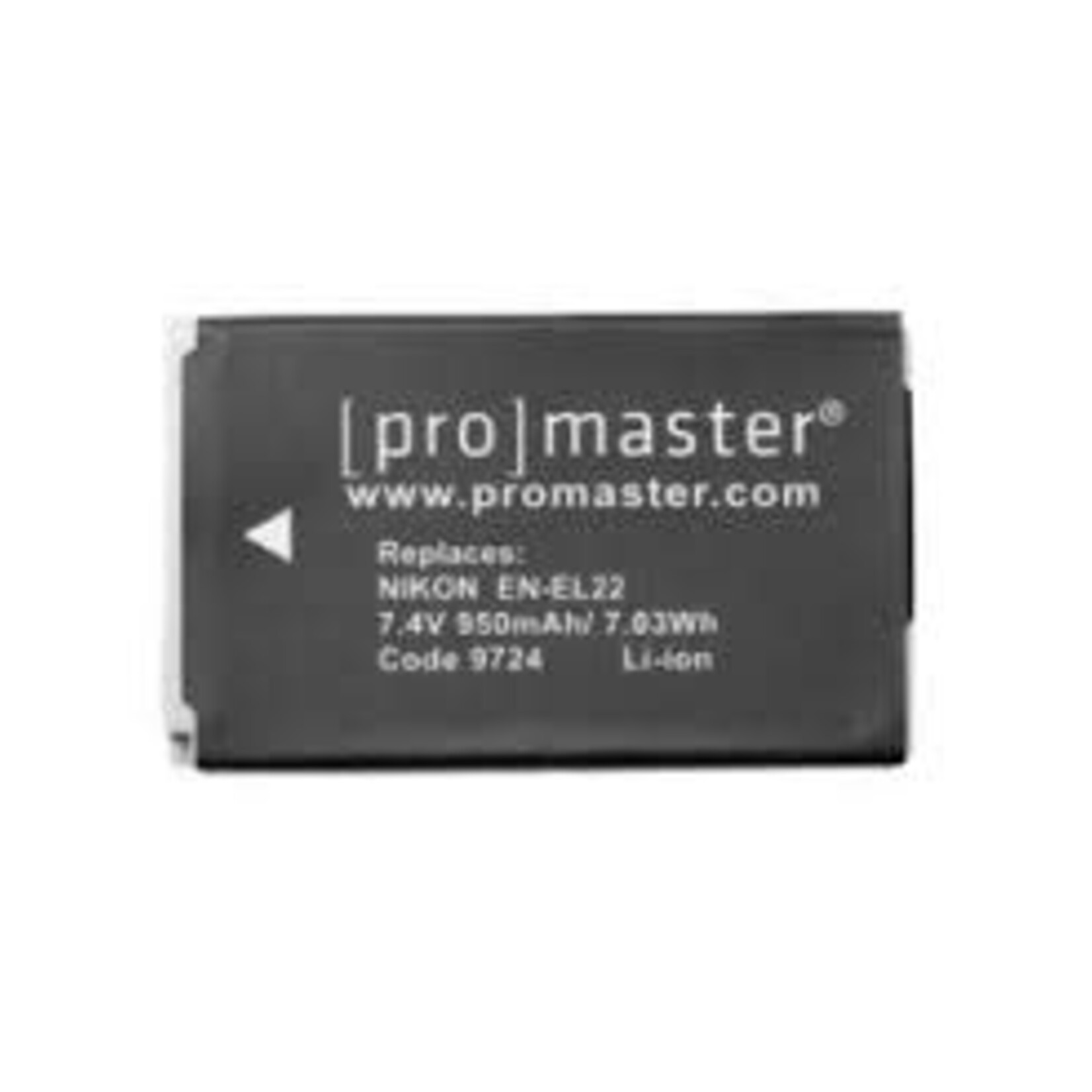 Promaster PRO EN-EL22 Battery f/Nikon 9724