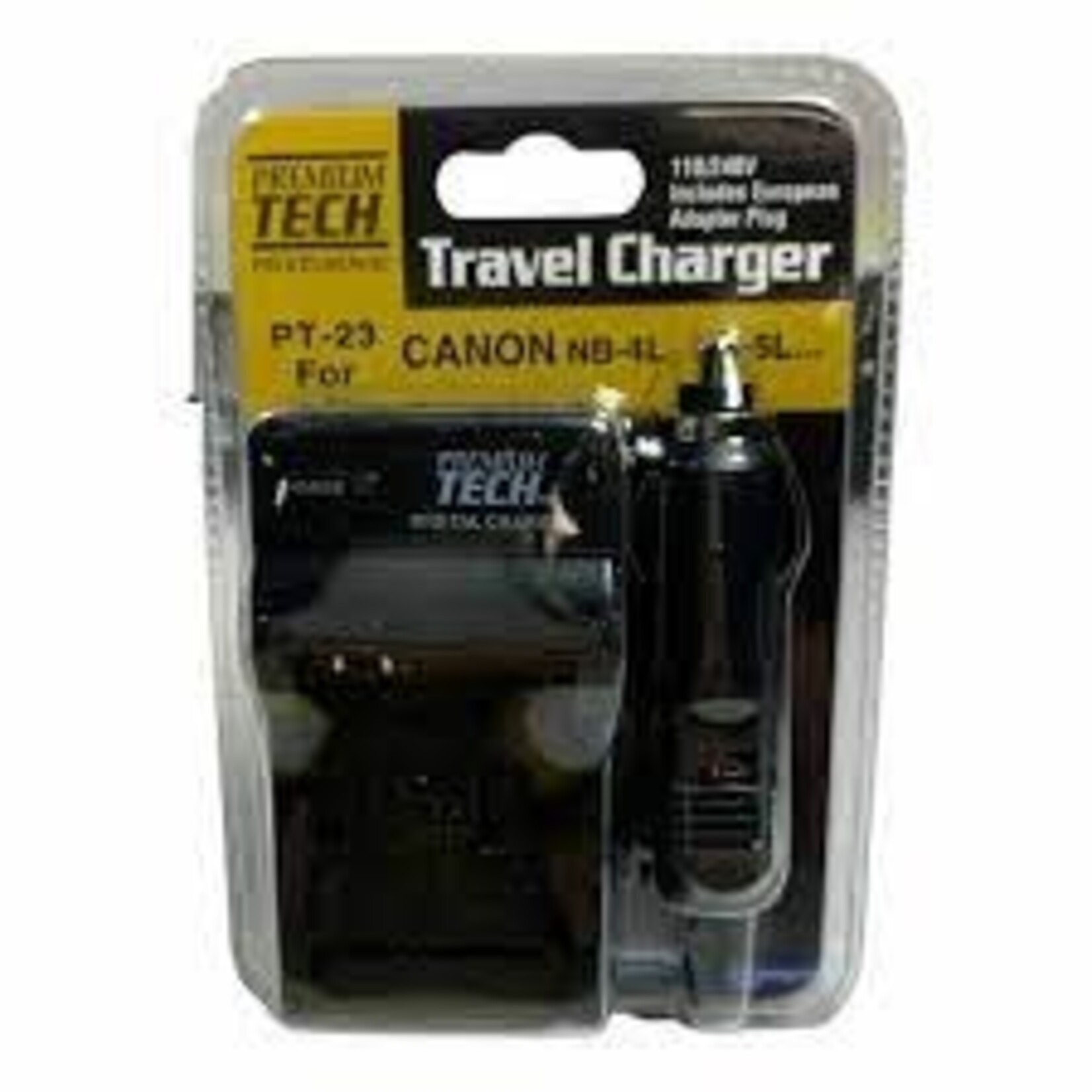 PT-23 Charger f/Canon NB-4L NB-5L NB-8L