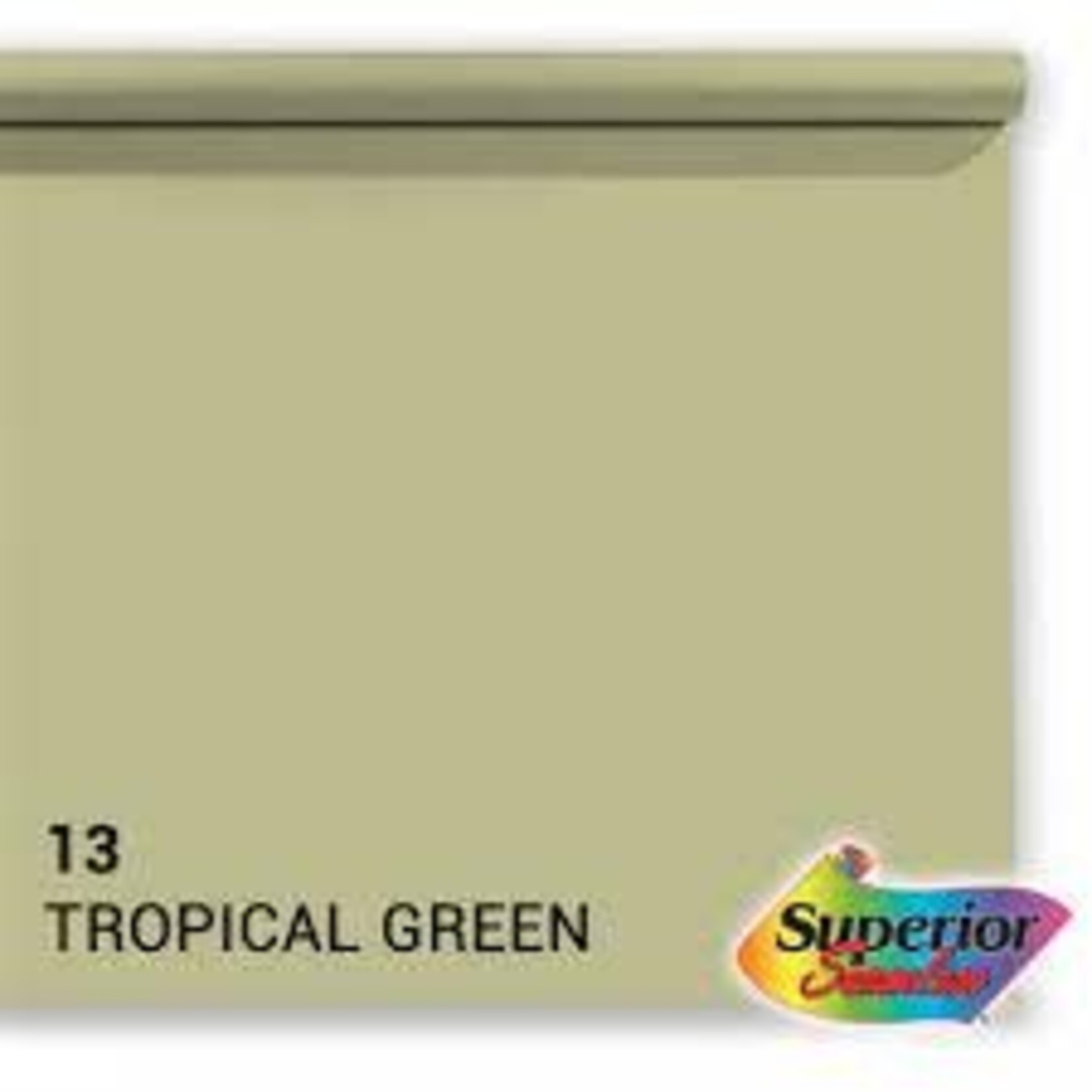 Savage 53in x 36ft Tropical Green Background Paper Superior