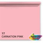 Savage 53in x 36ft Carnation Pink Background Paper Superior
