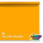 Savage 53in x 36ft Yellow-Orange Background Paper Superior