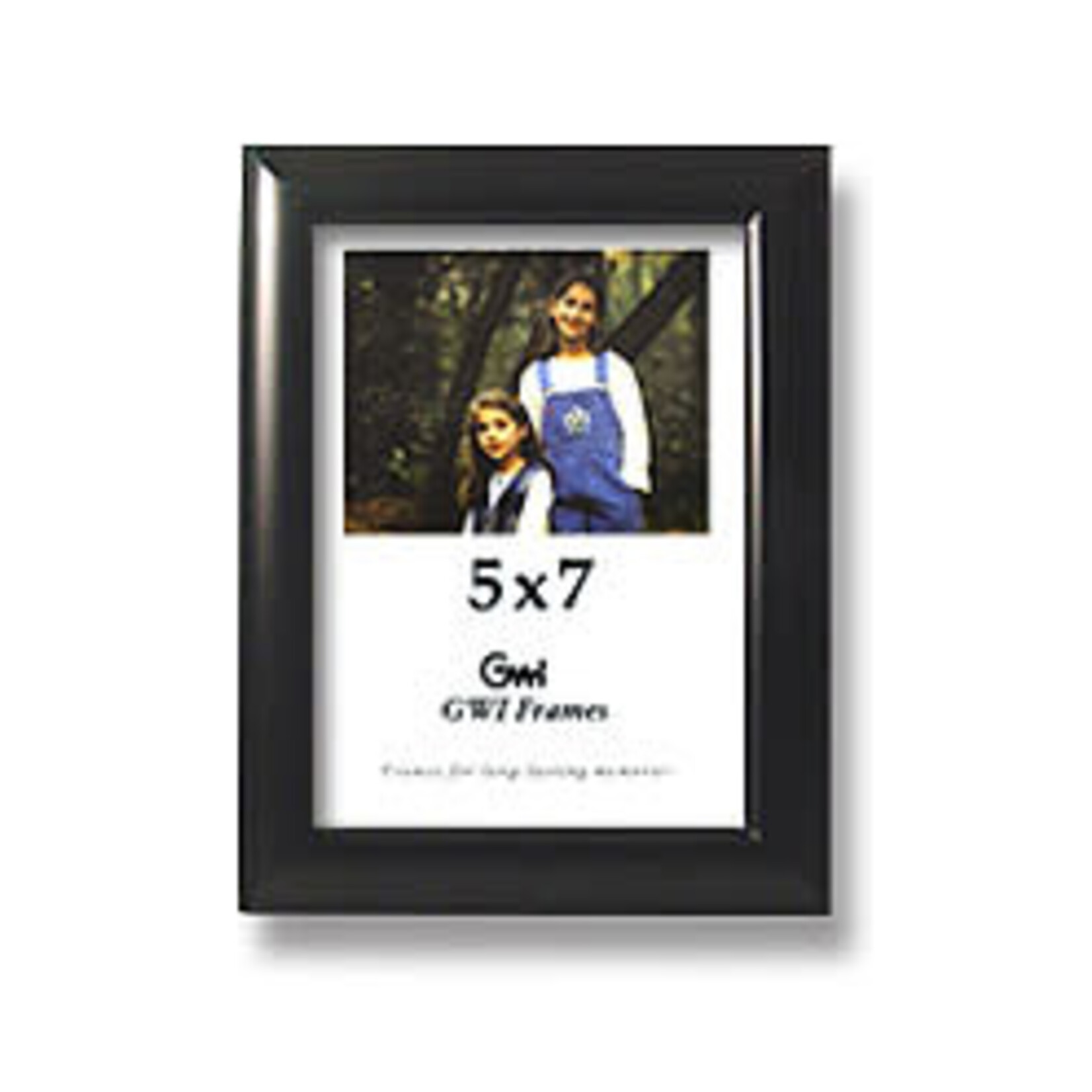 GWI Frame 5x7 Double Hinged - Black