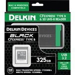 Delkin Delkin Black 325GB CFExpress Type B w/Reader