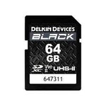 Delkin Delkin 64GB V90 Black SDHC Card