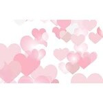 Savage 53in x 18ft Love Burst Printed Savage Background Paper