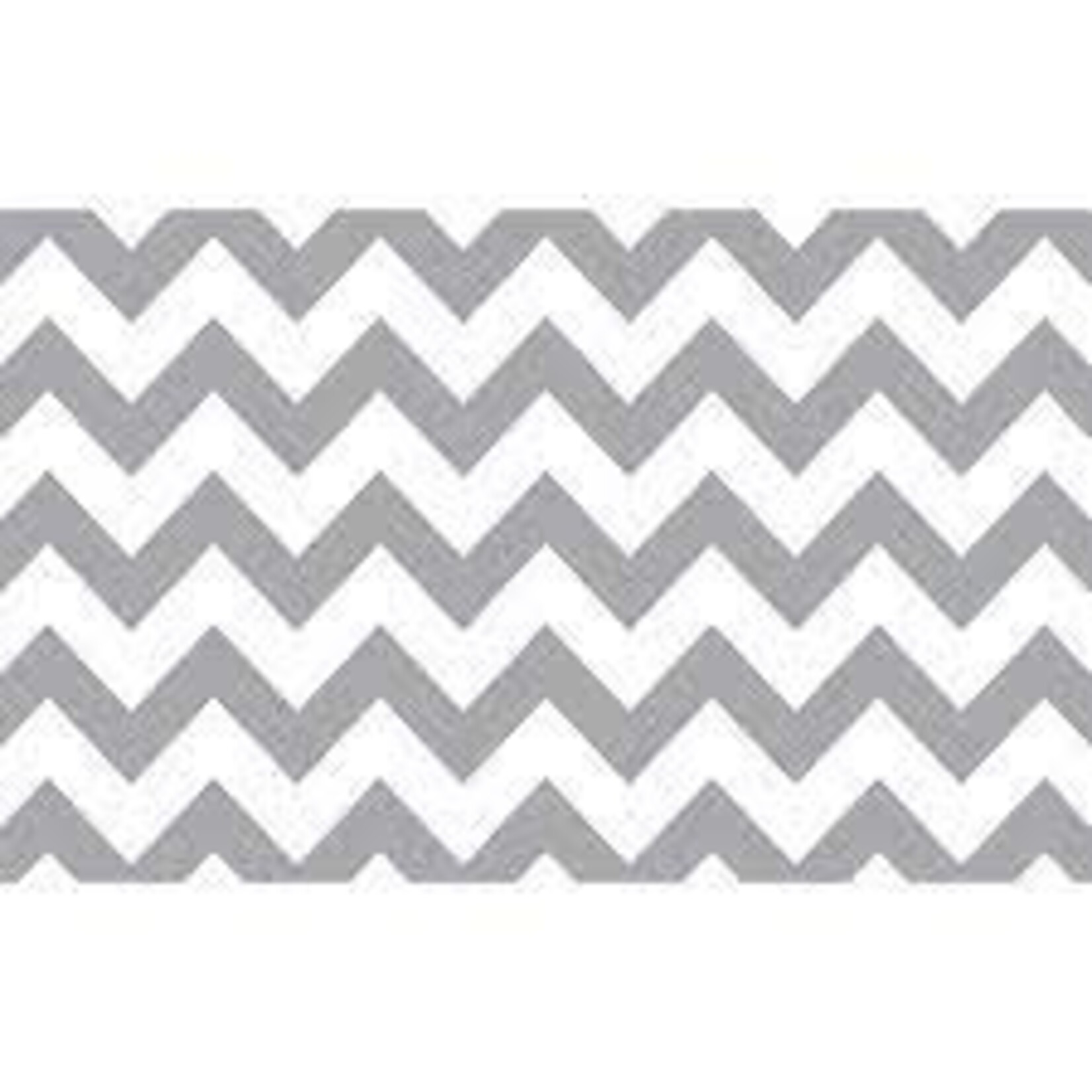 Savage 53in x 18ft Gray & White Chevron Printed Savage Background Paper