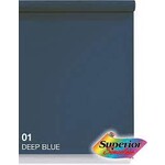 Savage 107in x 36ft Deep Blue Background Paper Superior