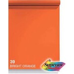 Savage 107in x 36ft Bright Orange Background Paper Superior