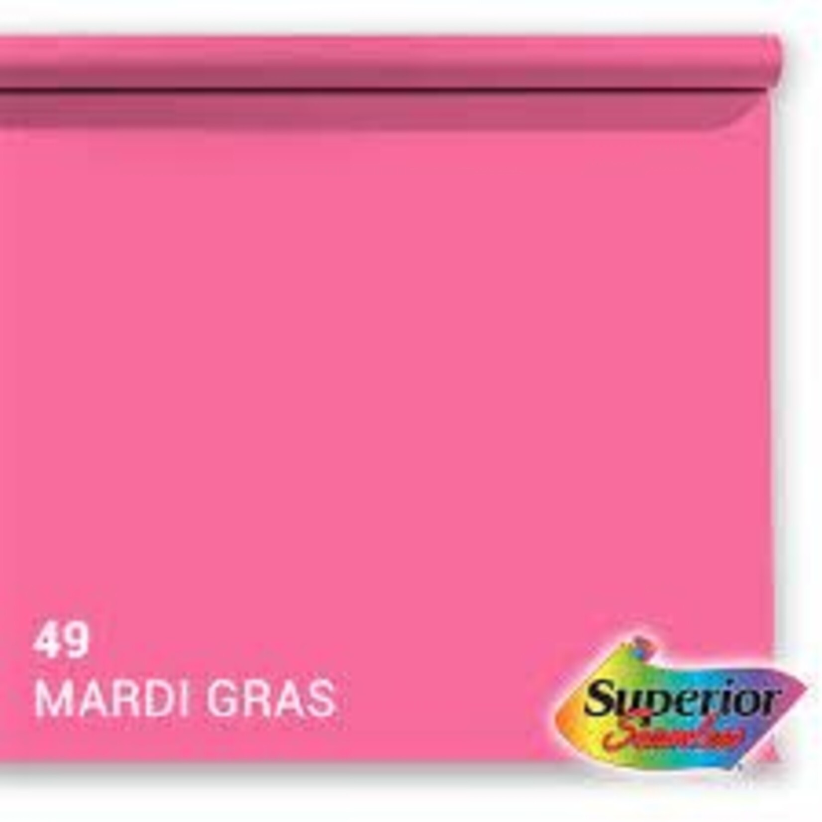 Savage 107in x 36ft Mardi Gras Background Paper Superior