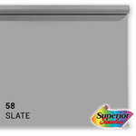 Savage 107in x 36ft Slate Gray Background Paper Superior