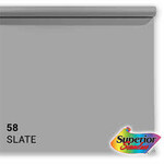 Savage 107in x 36ft Slate Grey Background Paper Superior