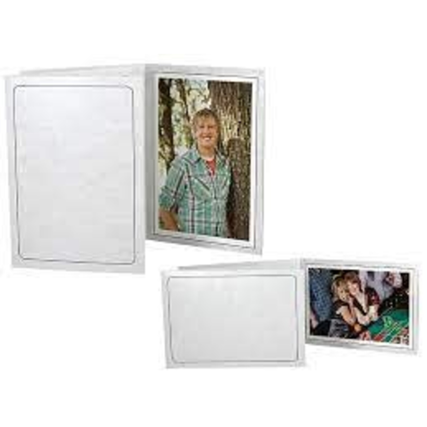 GCPL Print Folios 4x6 Gray 25-Pack