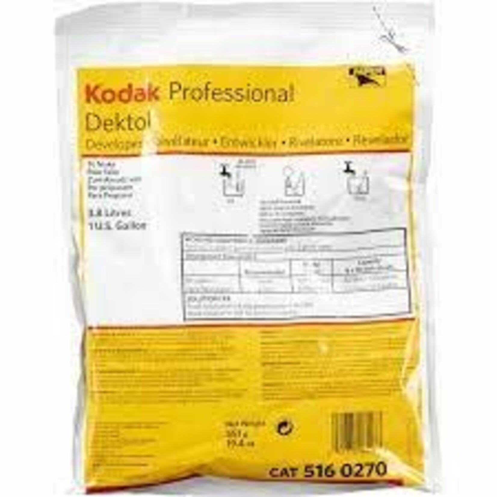 Kodak Kodak Dektol Paper Developer Packet f/1-Gallon