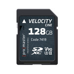 Promaster PRO Velocity Cine 128GB V90 SDXC 7419