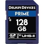 Delkin Delkin Prime 128GB V60 SD Card
