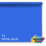 Savage 53in x 36ft Royal Blue Background Paper Superior