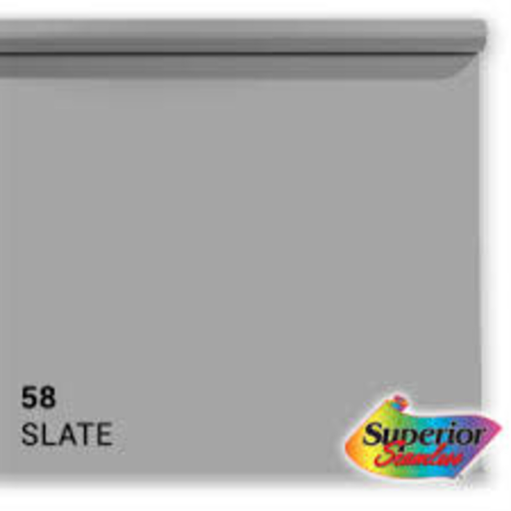 Savage 53in x 36ft Slate Grey Background Paper Superior