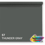 Savage 53in x 36ft Thunder Grey Background Paper Superior