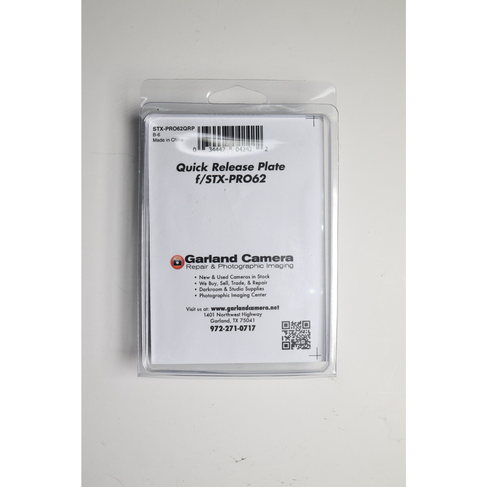 GCPL GCPL Quick Release Plate f/STX-PRO62