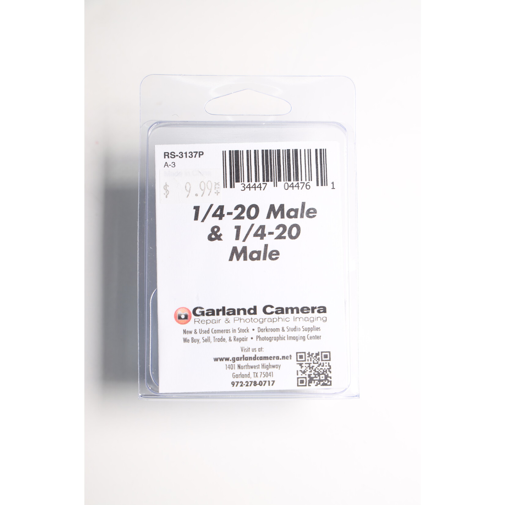 GCPL GCPL 1/4 - 20 Male to 1/4 - 20 Male RS3137P