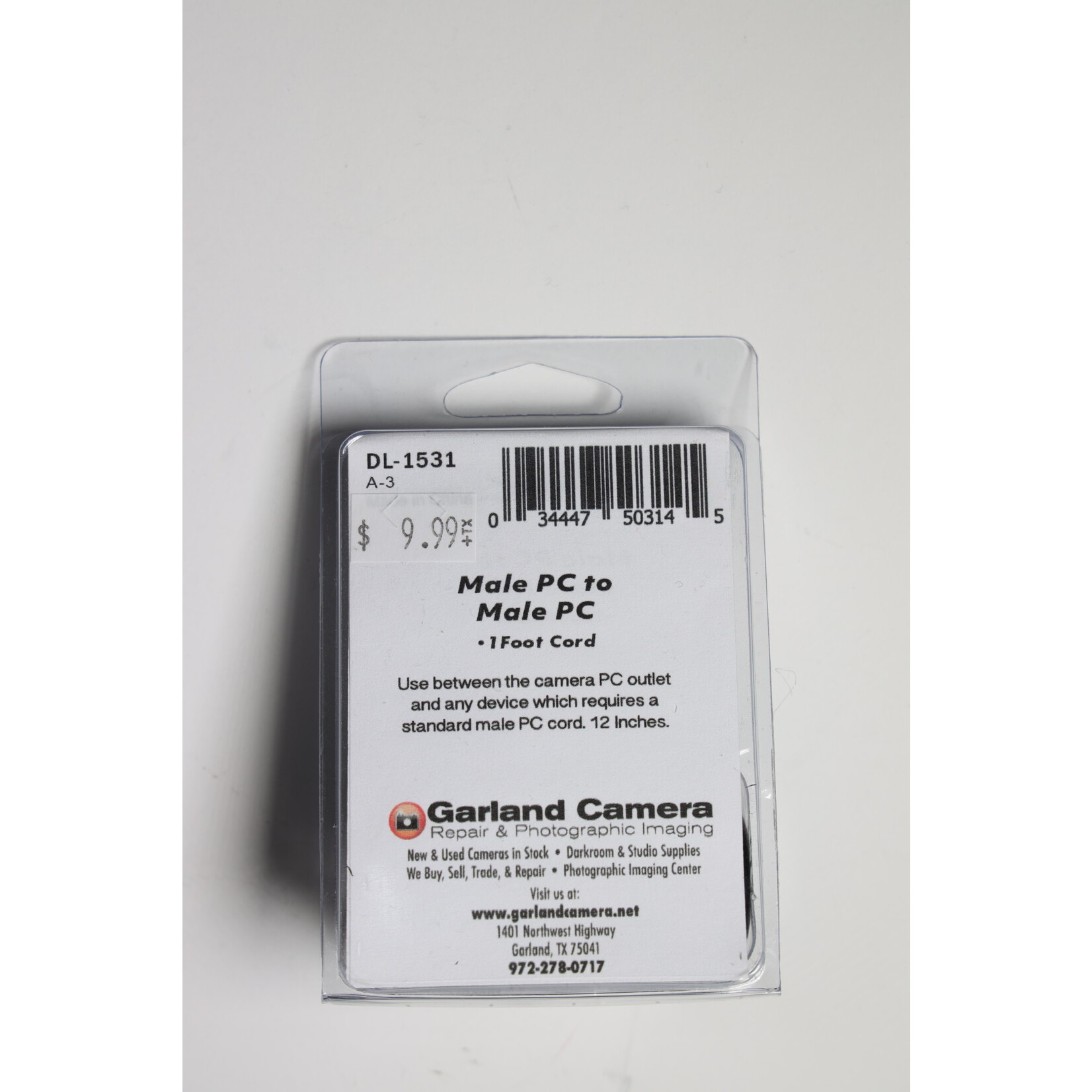 GCPL GCPL Male PC to Male PC 1ft DL1531