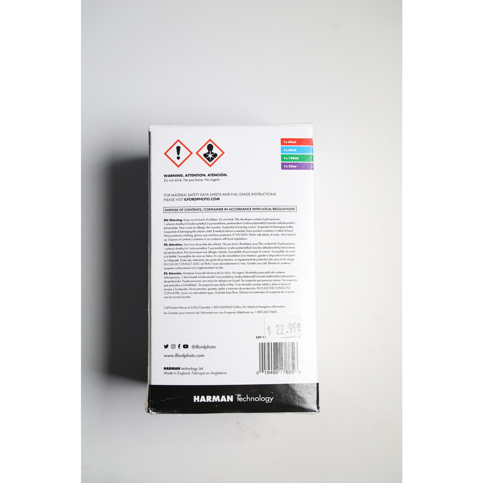 Ilford Ilford Simplicity Starter Pack B&W Film Chemical