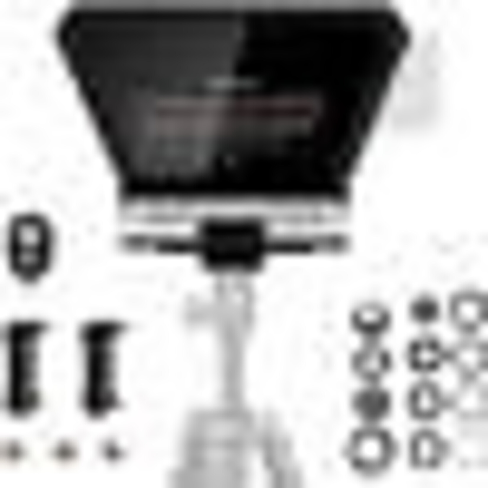 GVM GVM Teleprompter TQ-S for Tablets & Smartphones w/Bluetooth Remote + Amp + App TQS