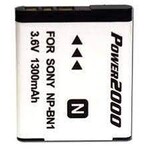 Power2000 ACD-325 Battery f/Sony NP-BN1