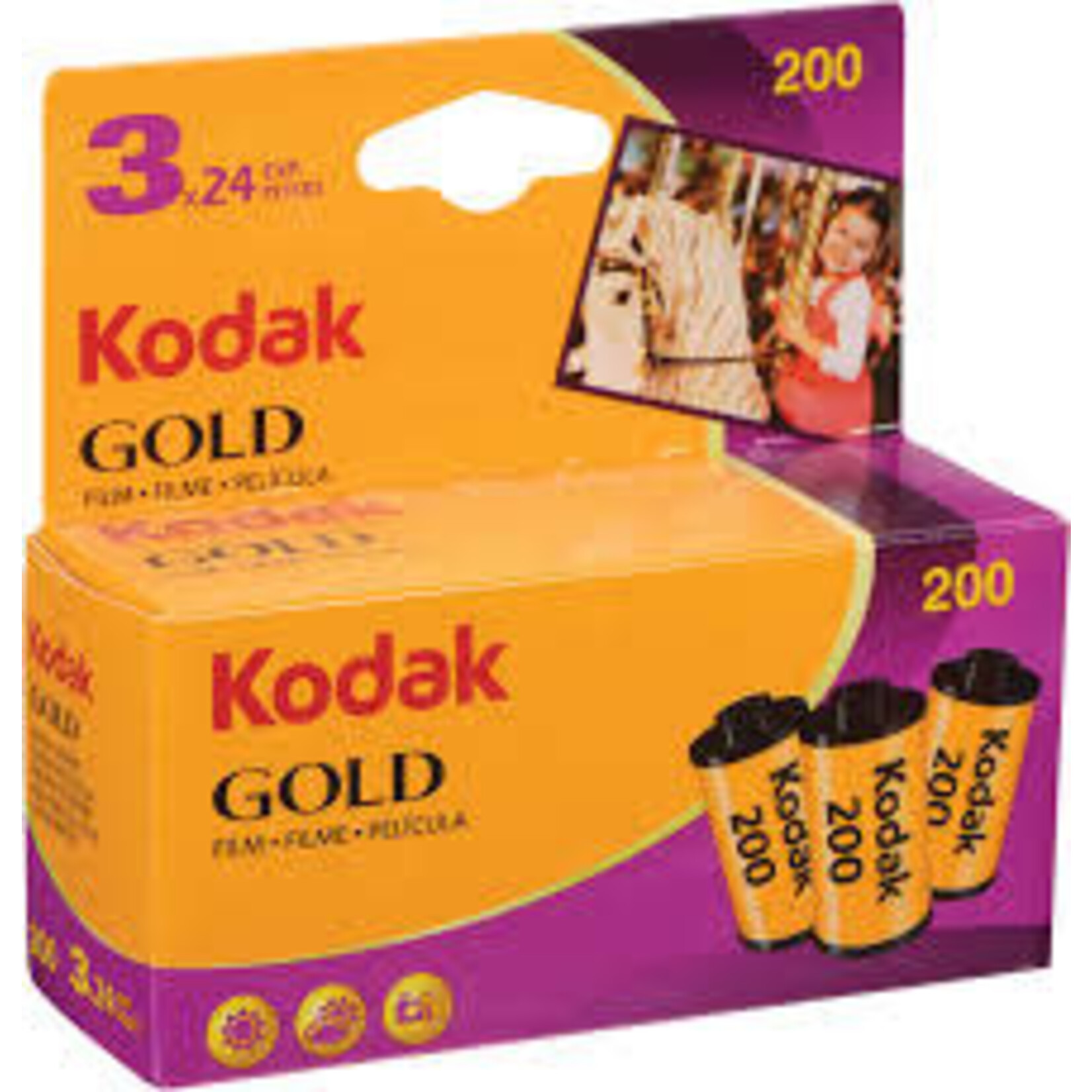 Kodak Kodak Gold 35/200/36 3-Pack 1880806