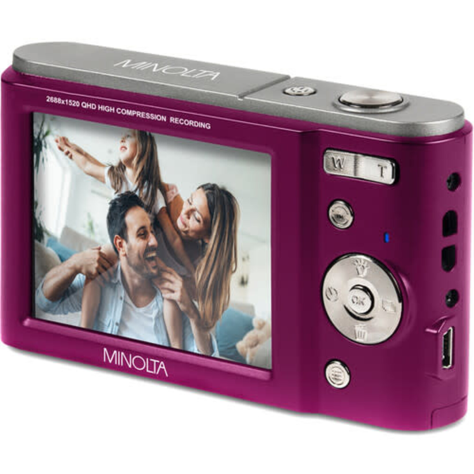 Minolta Minolta MND20 Digital Camera - Magenta