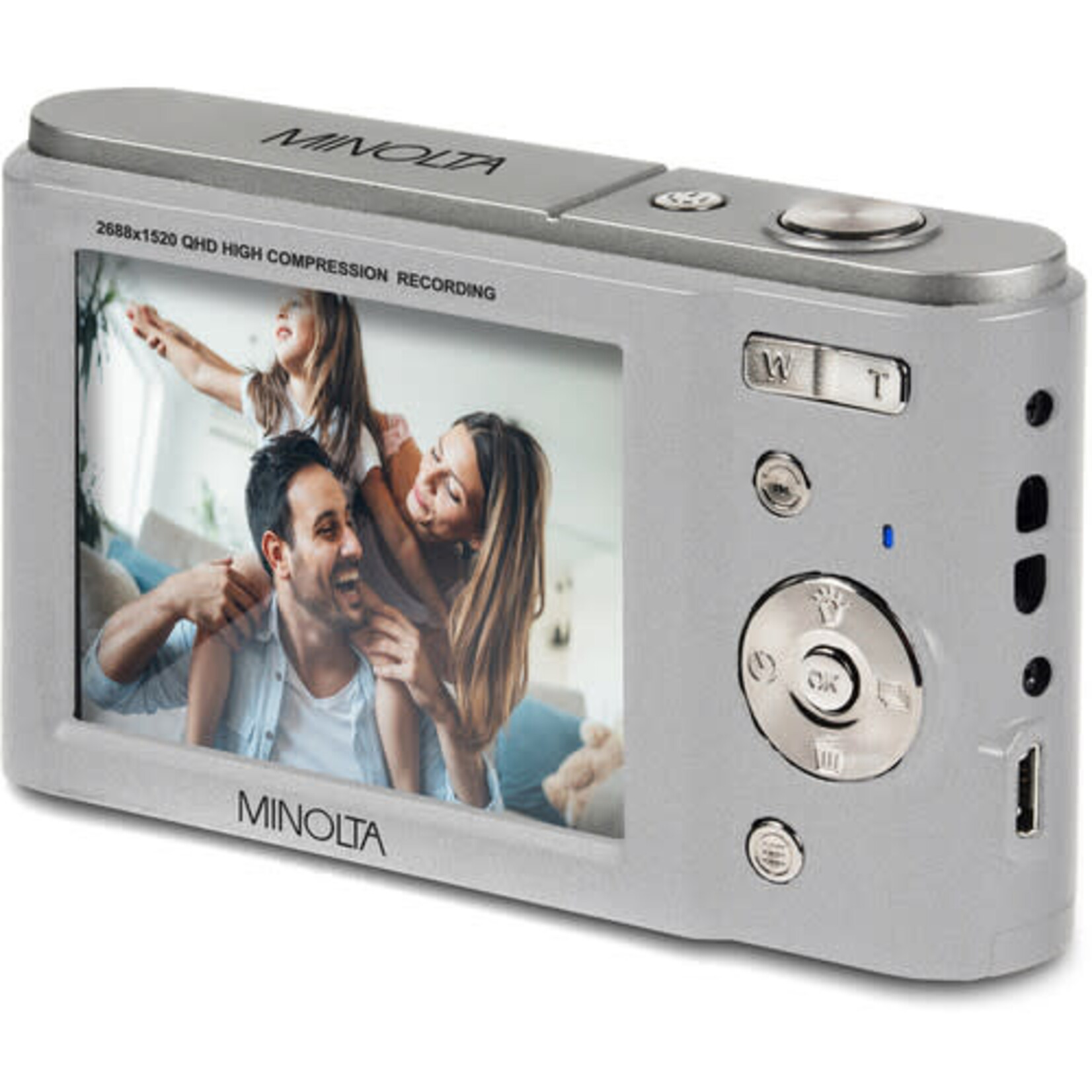 Minolta Minolta MND20 Digital Camera - Silver 50337