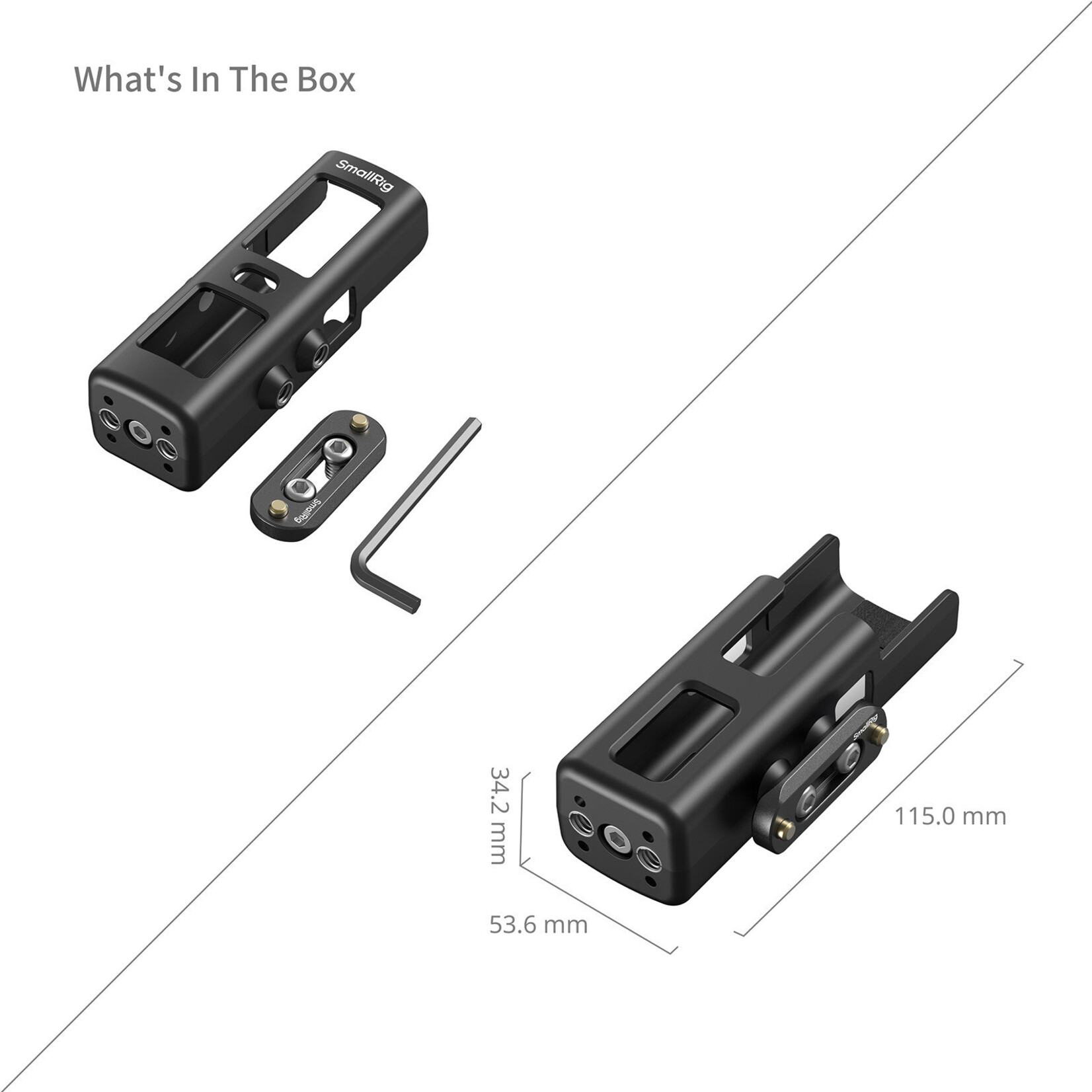 SmallRig SmallRig Extended Cage f/DJI Osmo Pocket 3