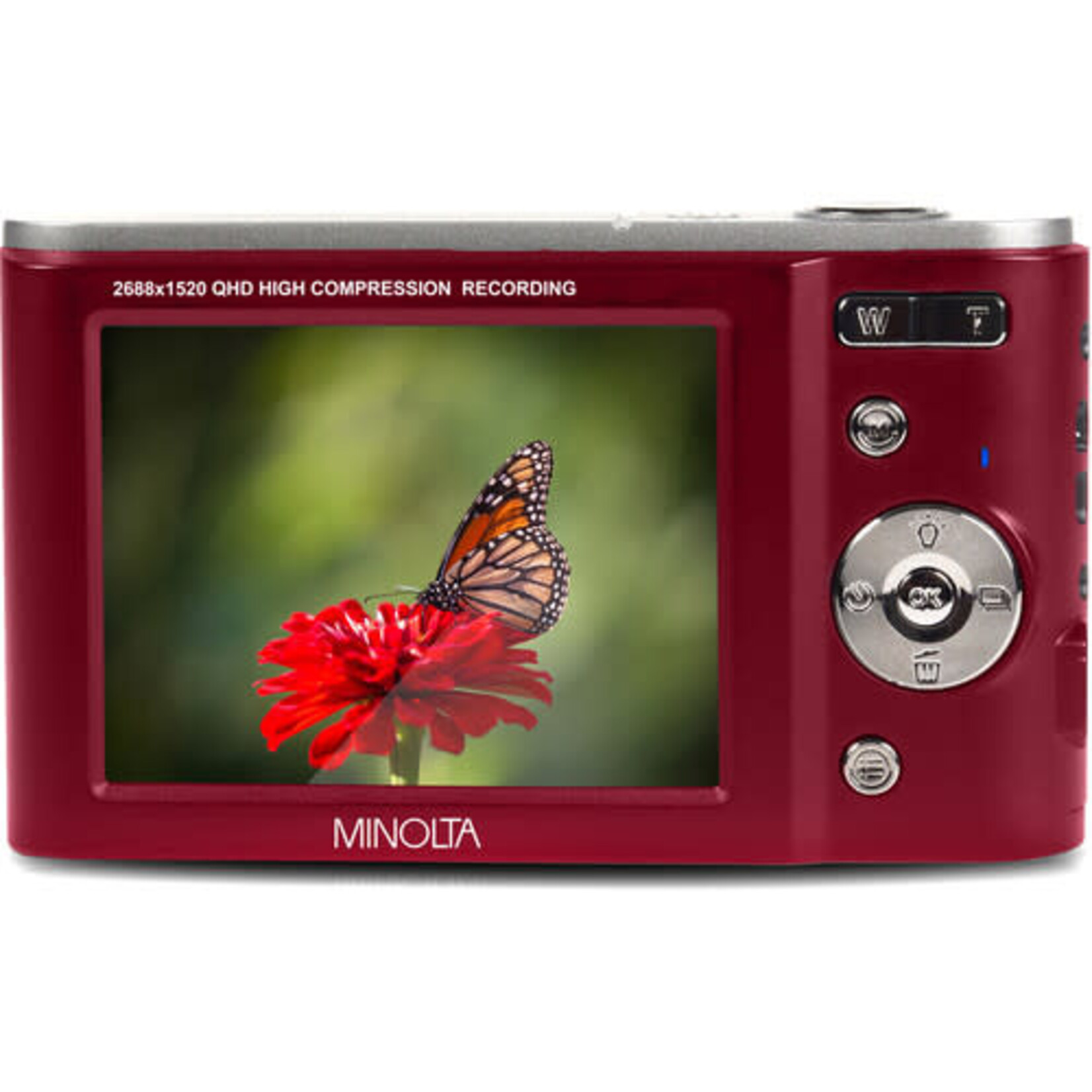 Minolta Minolta MND20 Digital Camera - Red