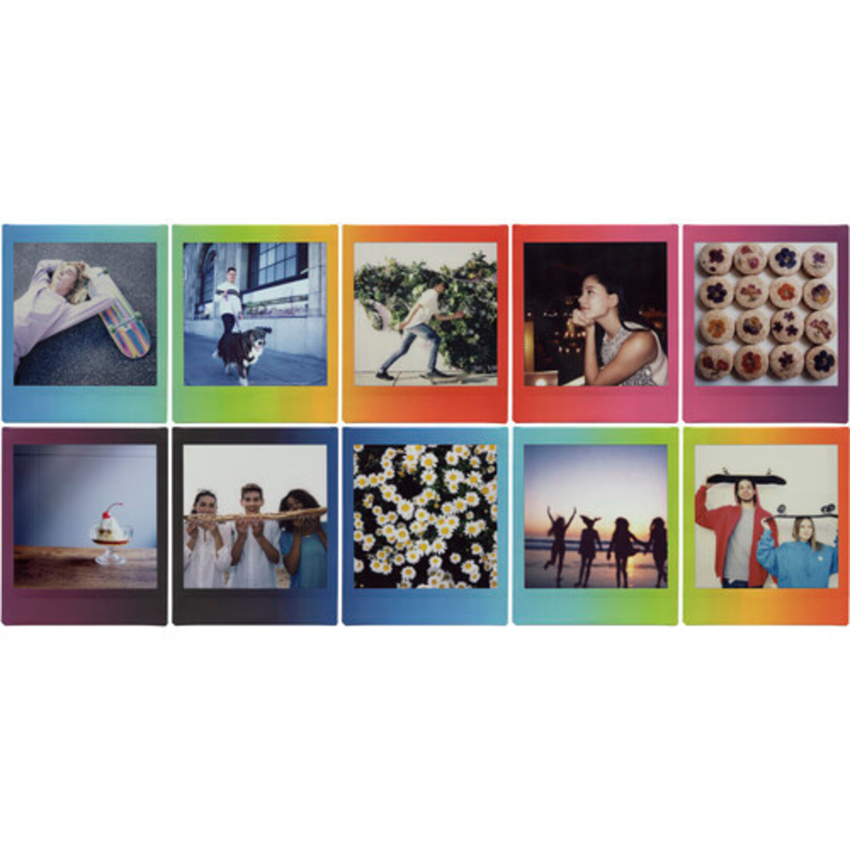 Fujifilm Fujifilm Instax Square Rainbow Single Pack 4830