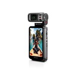 Minolta MINOLTA® MN5KGP1 5K Ultra HD / 20 MP Handheld Pocket Camcorder w/Motorized Tilting Lens Head