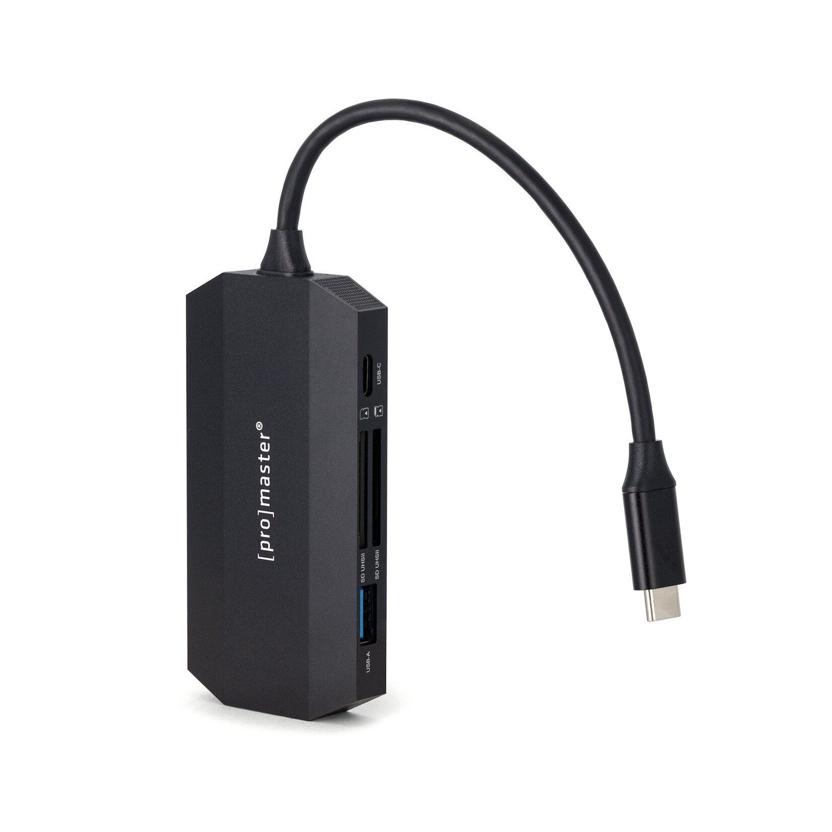 Promaster PRO USB-C Card Reader & Hub for 2 SD Cards 79962